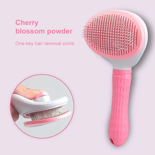 Self-Cleaning Deshedding Brush