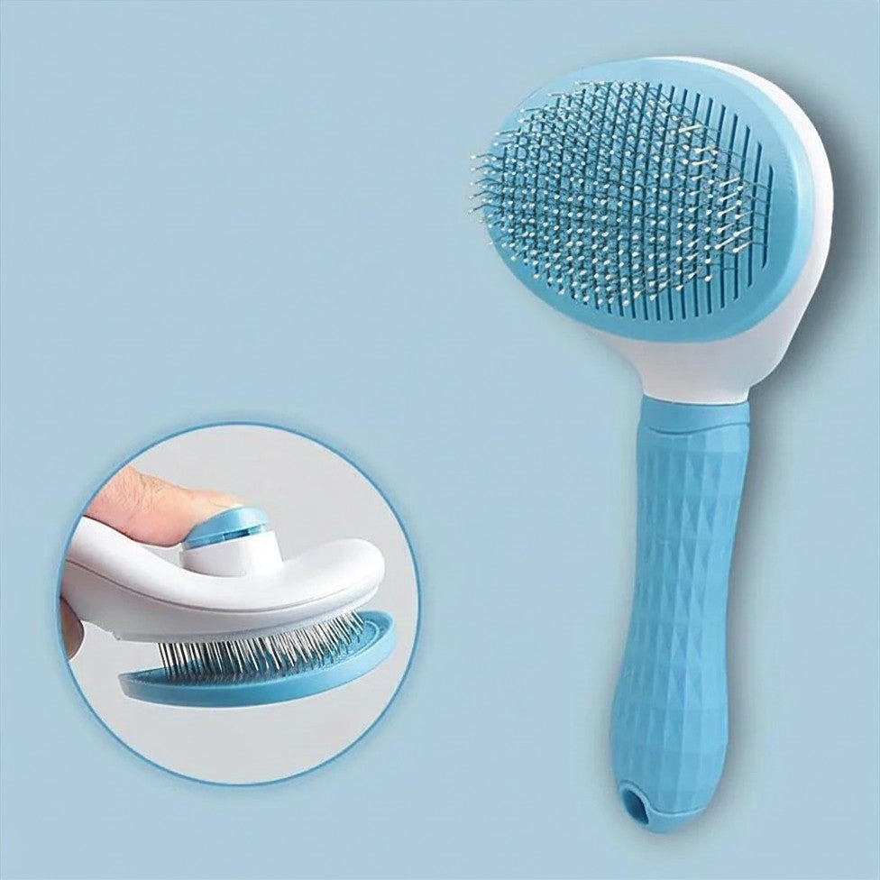 Self-Cleaning Deshedding Brush