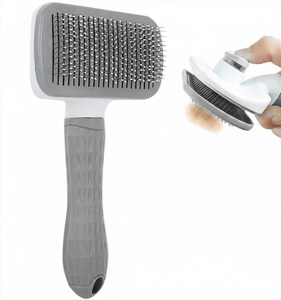 Self-Cleaning Deshedding Brush